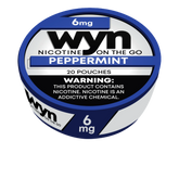 Peppermint Wyn Bolsas de Nicotina 6mg